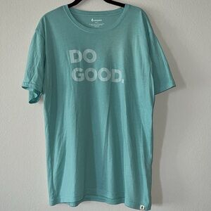 Cotopaxi Teal 'Do Good' Short Sleeve Tee